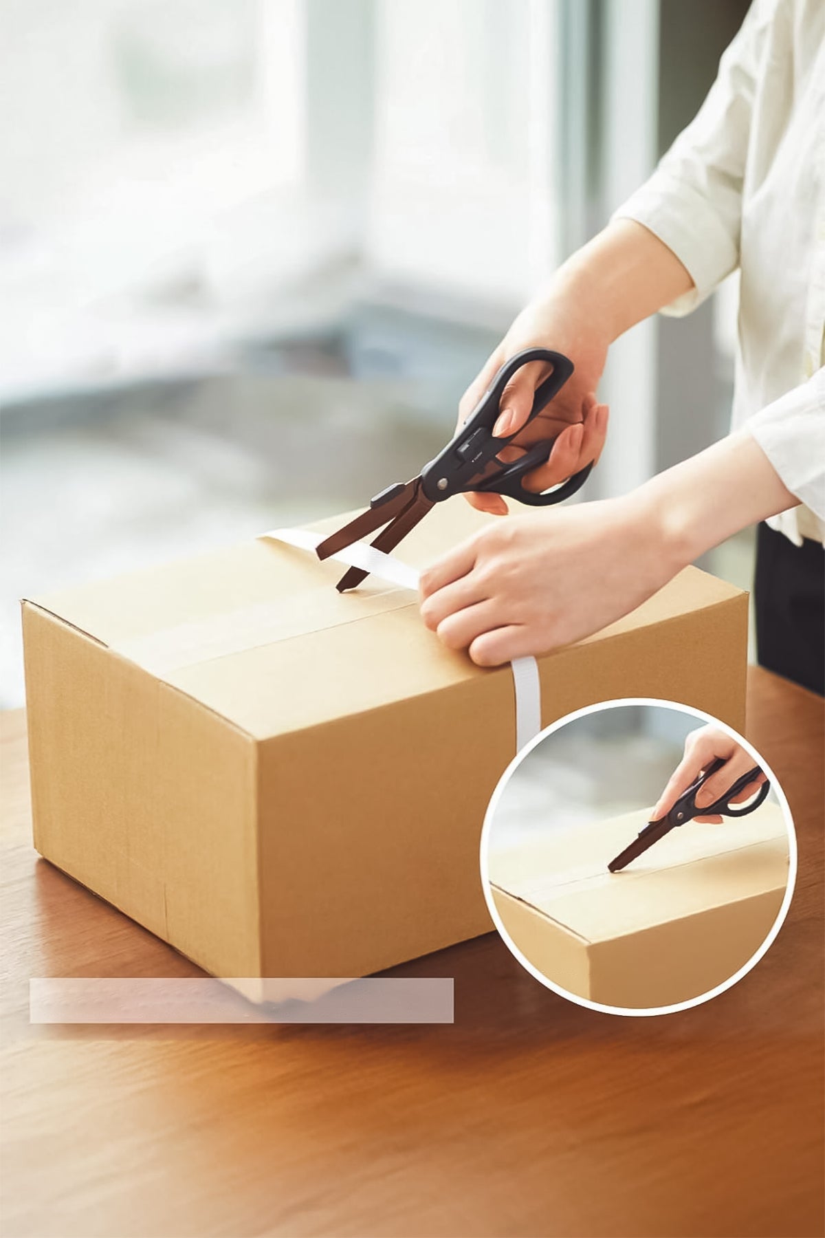 Hakoake 2Way Scissors + Cutter