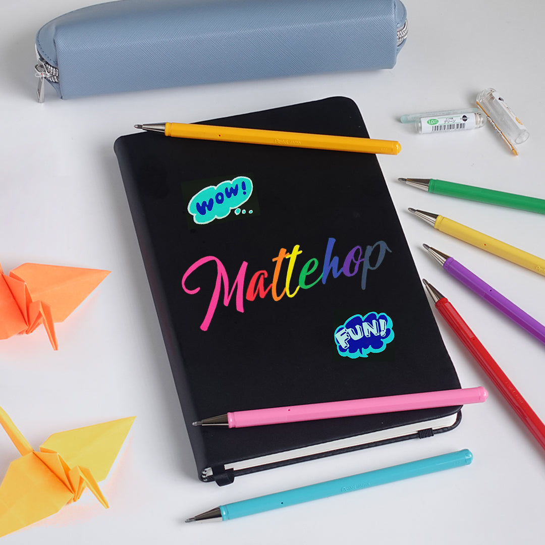 Japan's Winner of the Grand Prize at the Stationery Awards 2024: the Pentel Hybrid Mattehop Gel Pens