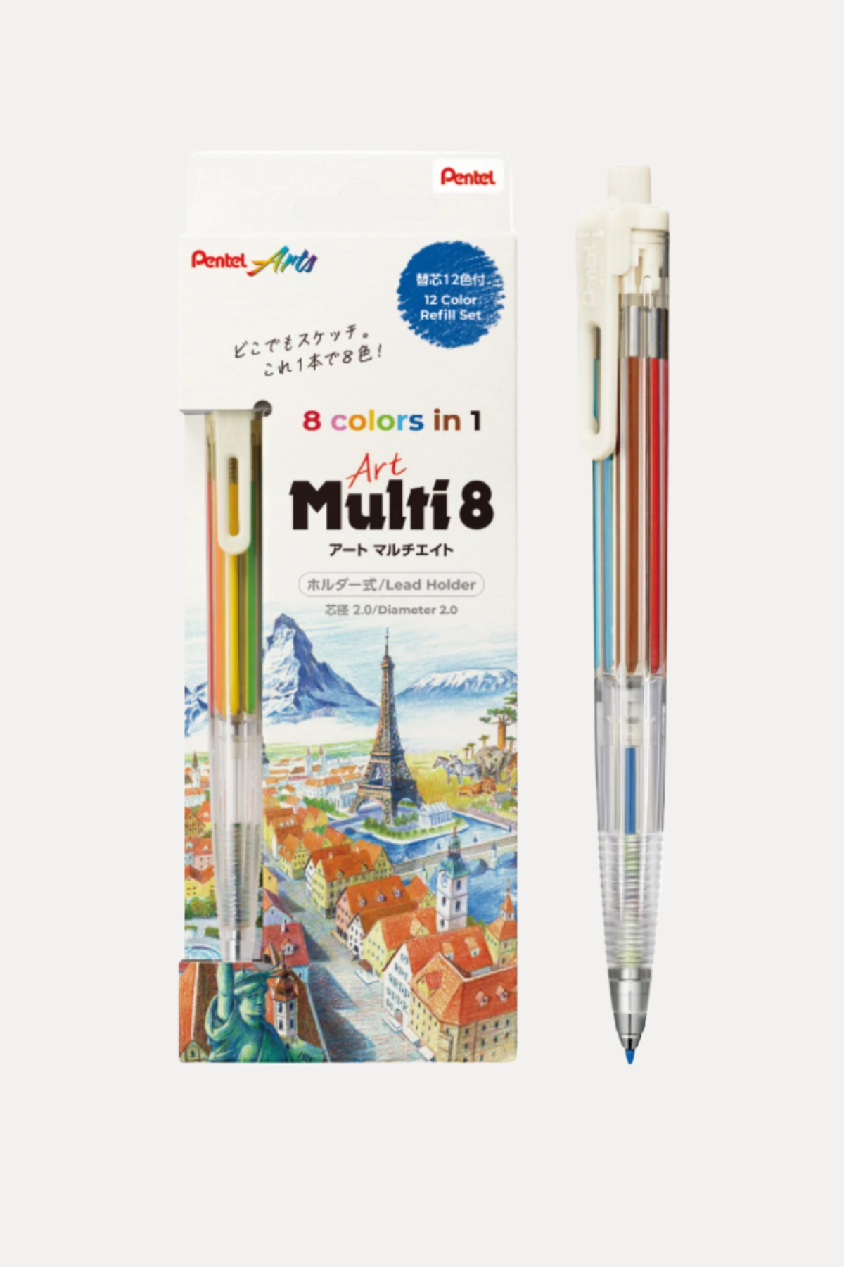 Art Multi 8 Multicolor Pencil Set