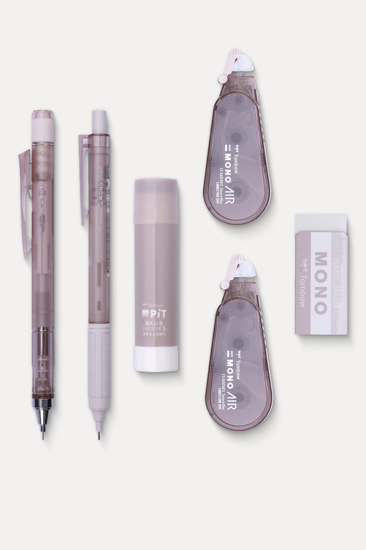 MONO PiT Pastel Glass Color Stationery Set