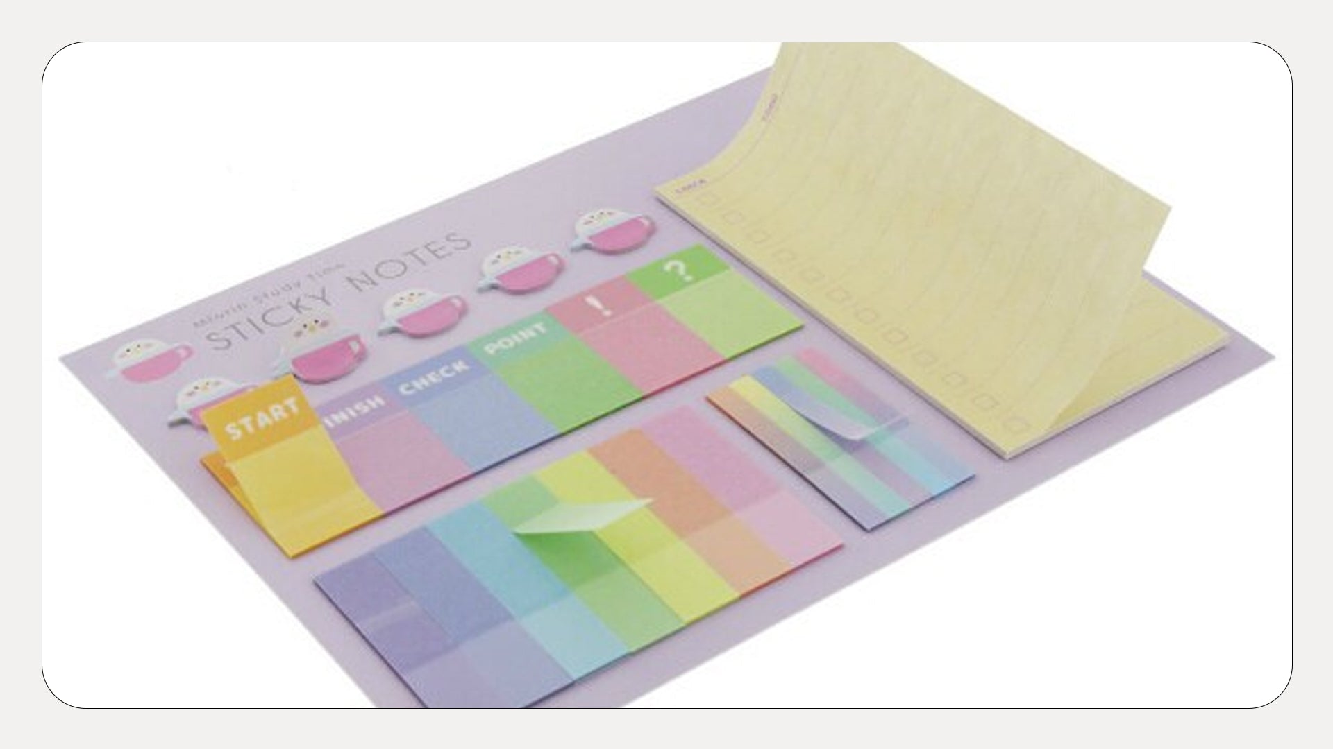 Miorin Study Sticky Notes Set