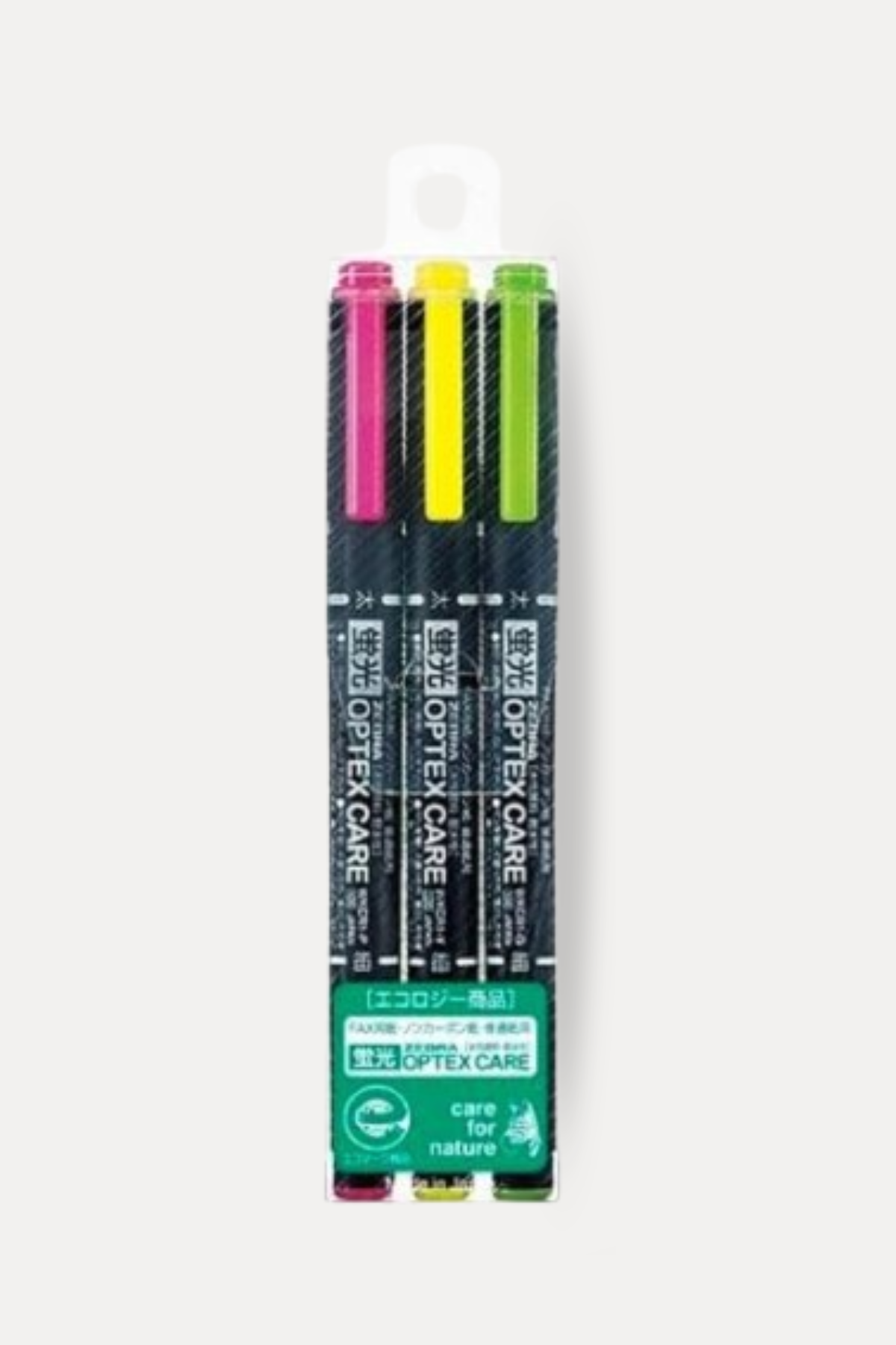 Optex Care Fluorescent Highlighter Set