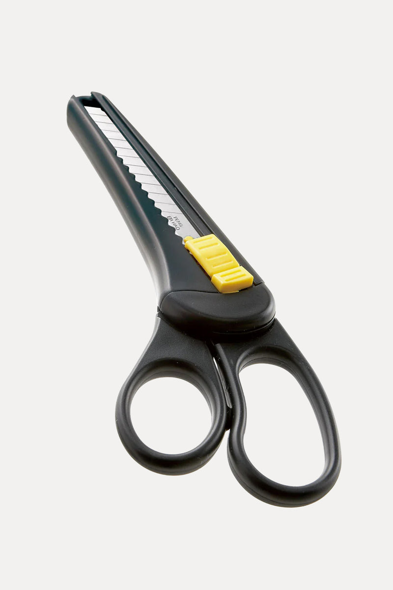 Scissors With Cutter